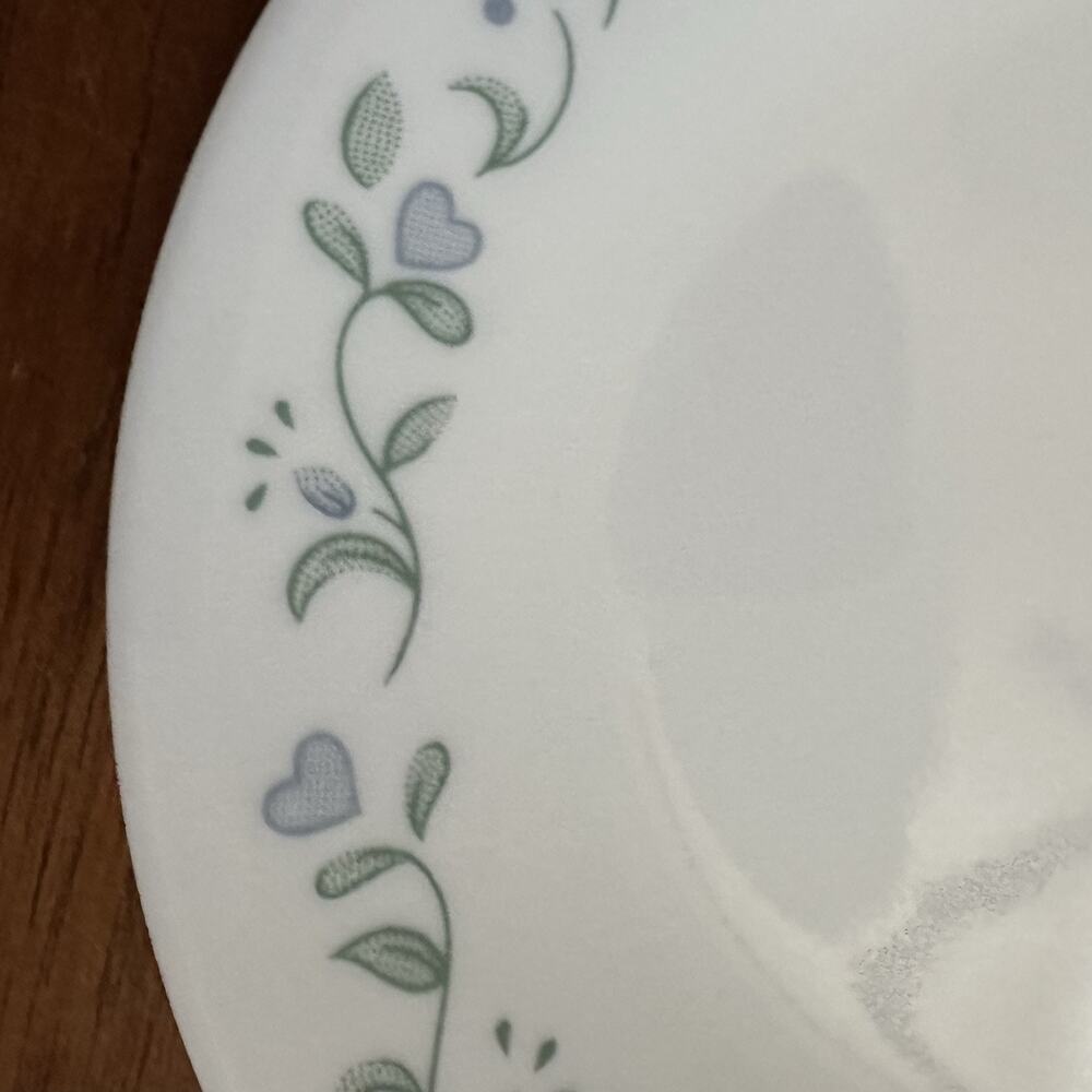 Vintage 3 CORELLE By Corning COUNTRY COTTAGE 6 1/2" Bread PLATES - Picture 3 of 5